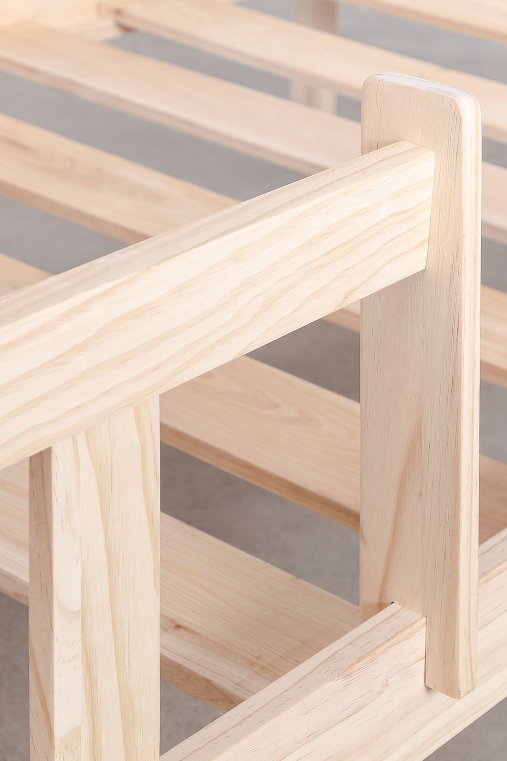 Letto in legno per materasso Kelly Kids da 90 cm