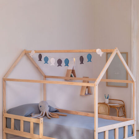 Letto in legno per materasso Kelly Kids da 90 cm