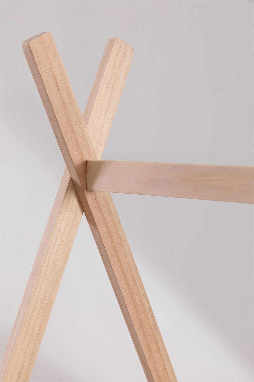 Letto per bambini in legno Joan per materasso da 90 cm