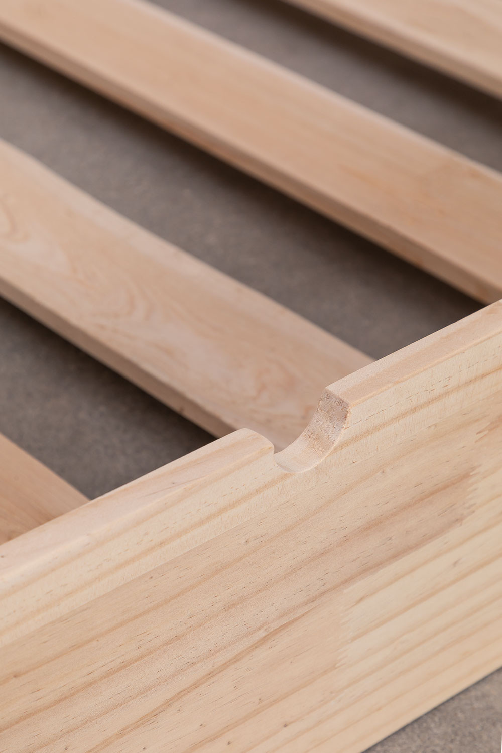 Letto per bambini in legno Joan per materasso da 90 cm
