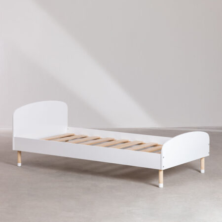 Lettino in Legno per Materasso da 90 cm Loretta Kids