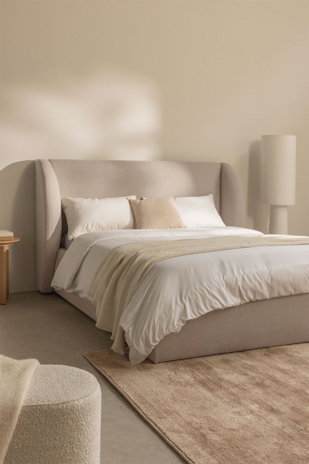 Letto in tessuto Cabargi