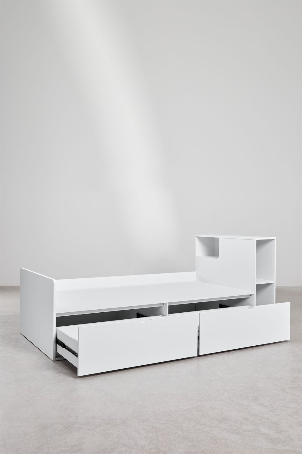 Letto per Materasso da 90 cm con 2 Cassetti e Spazio di Archiviazione Janete Kids