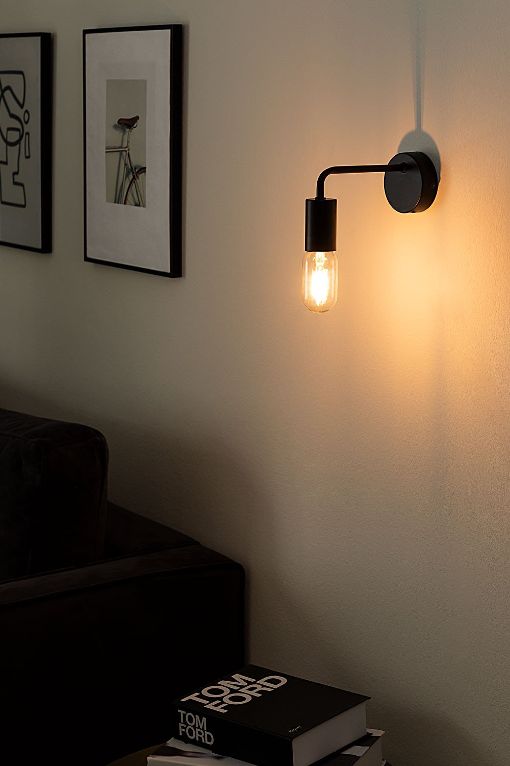 Lampada da parete Londy in ferro