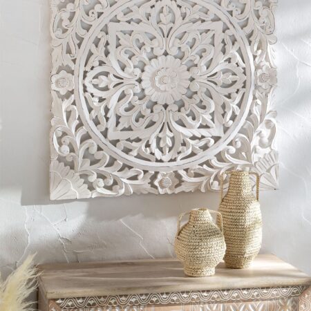 Pannello Decorativo (90x90 cm) in Legno Lundi