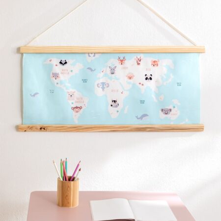 Mappa del mondo decorativa Mapzo Kids