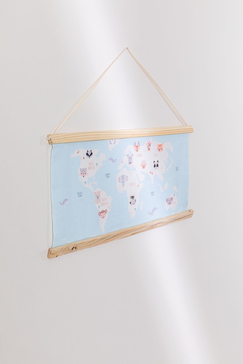 Mappa del mondo decorativa Mapzo Kids