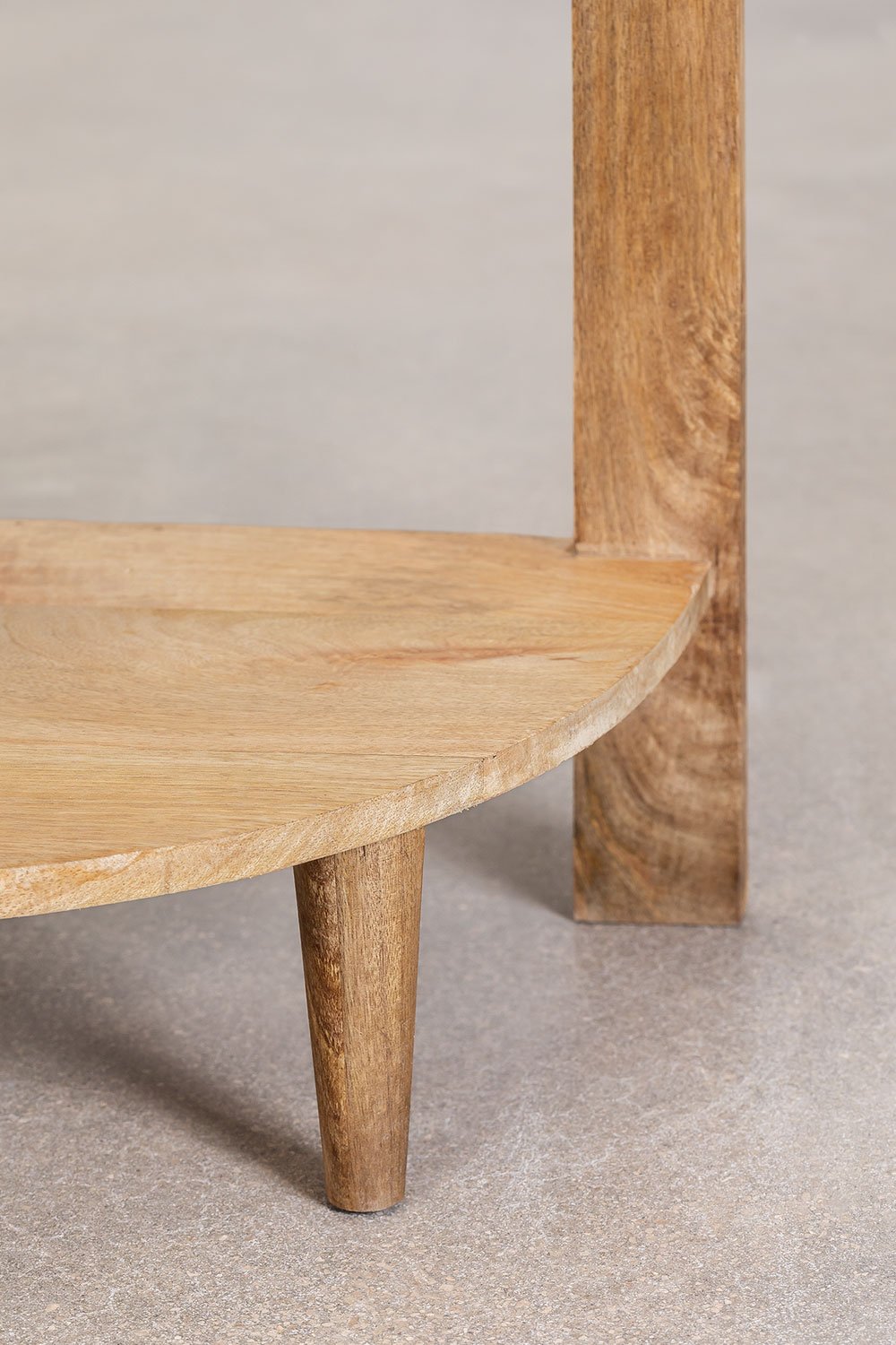 Mensola angolare in legno di mango Pattell