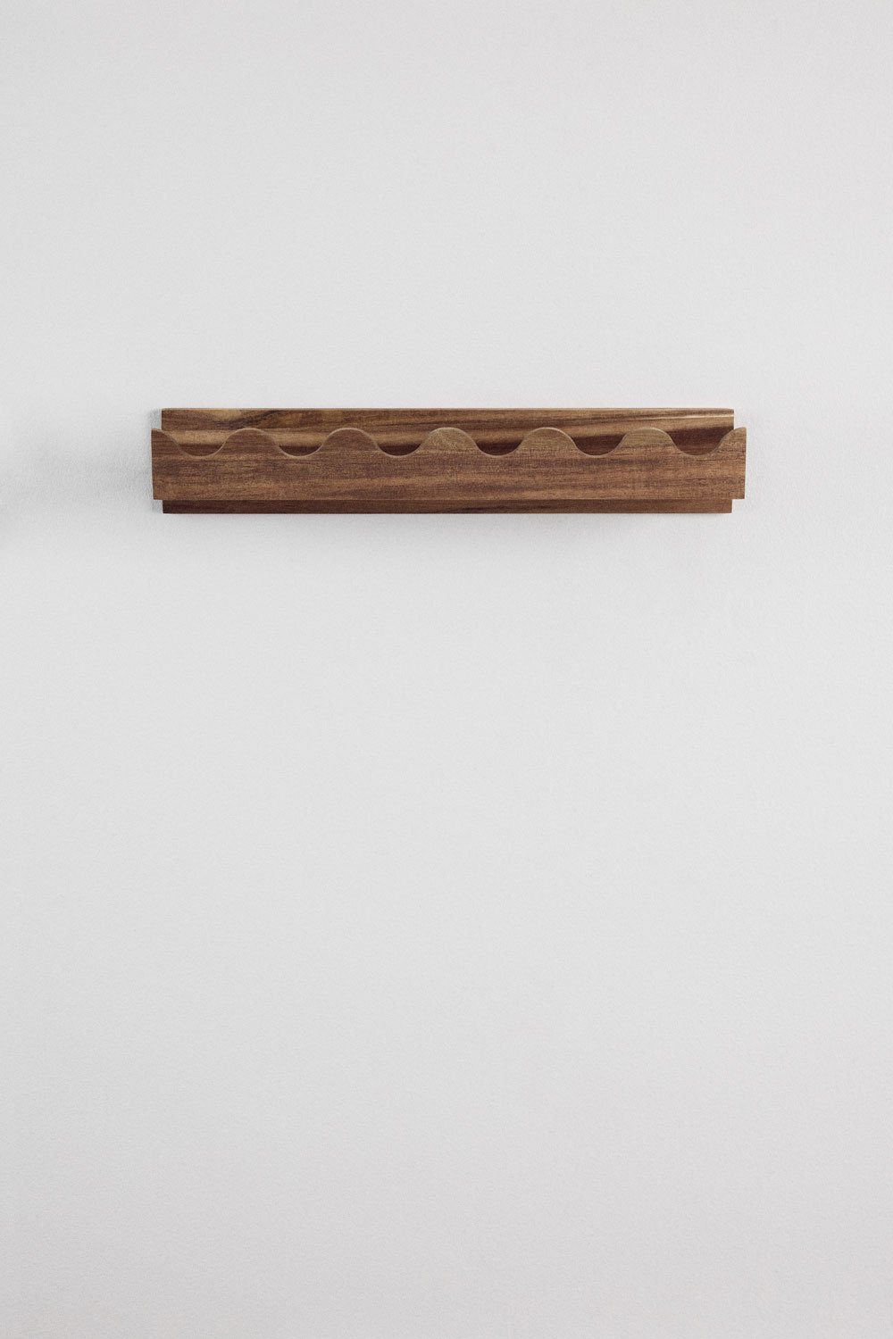 Mensola da parete in legno di acacia Gaupen