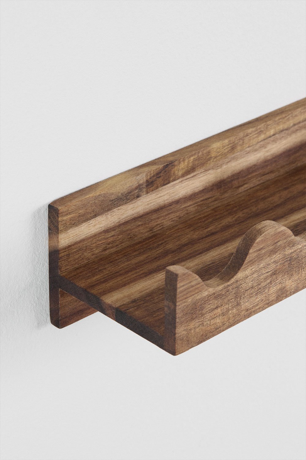 Mensola da parete in legno di acacia Gaupen