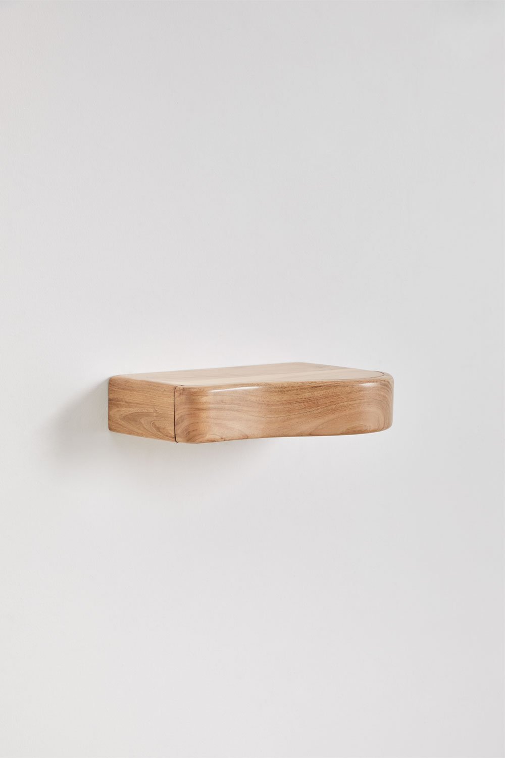 Mensola da parete in legno di acacia Nireimi