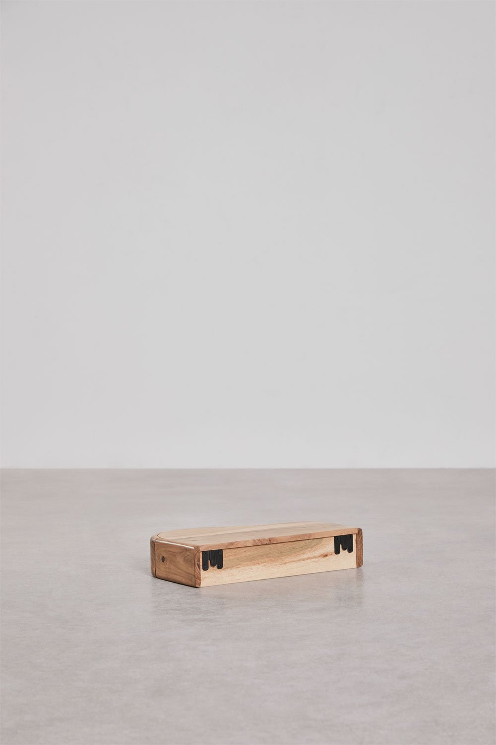 Mensola da parete in legno di acacia Nireimi