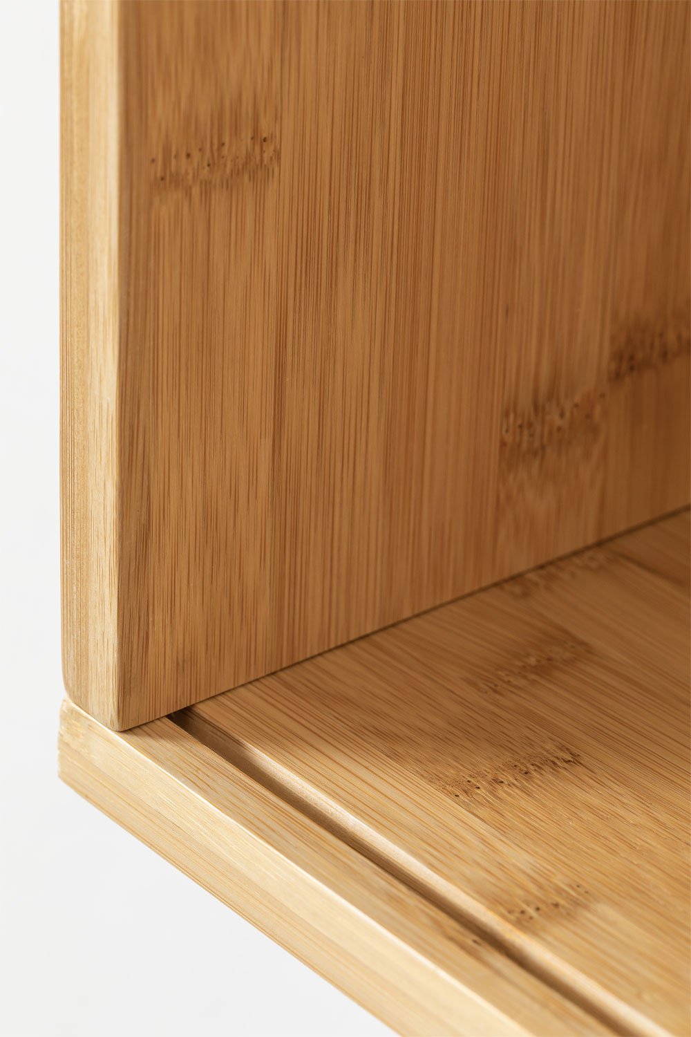 Mensola da parete in legno di bambù Albin
