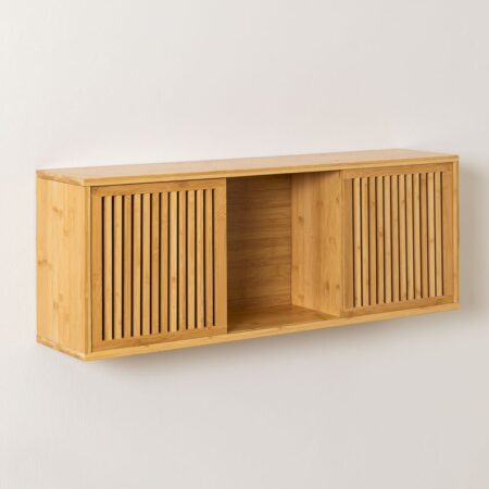 Mensola da parete in legno di bambù Albin