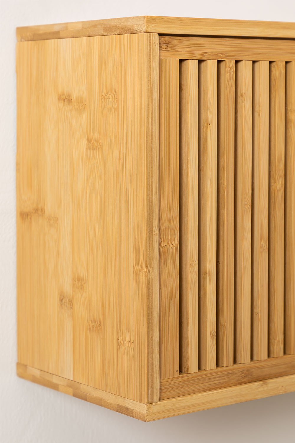 Mensola da parete in legno di bambù Albin