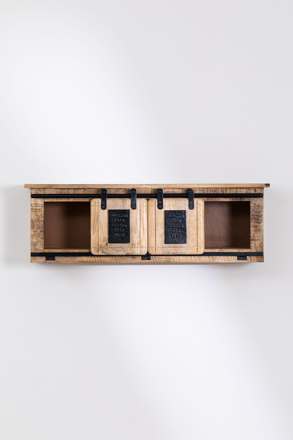 Mensola da parete Uain in legno di mango