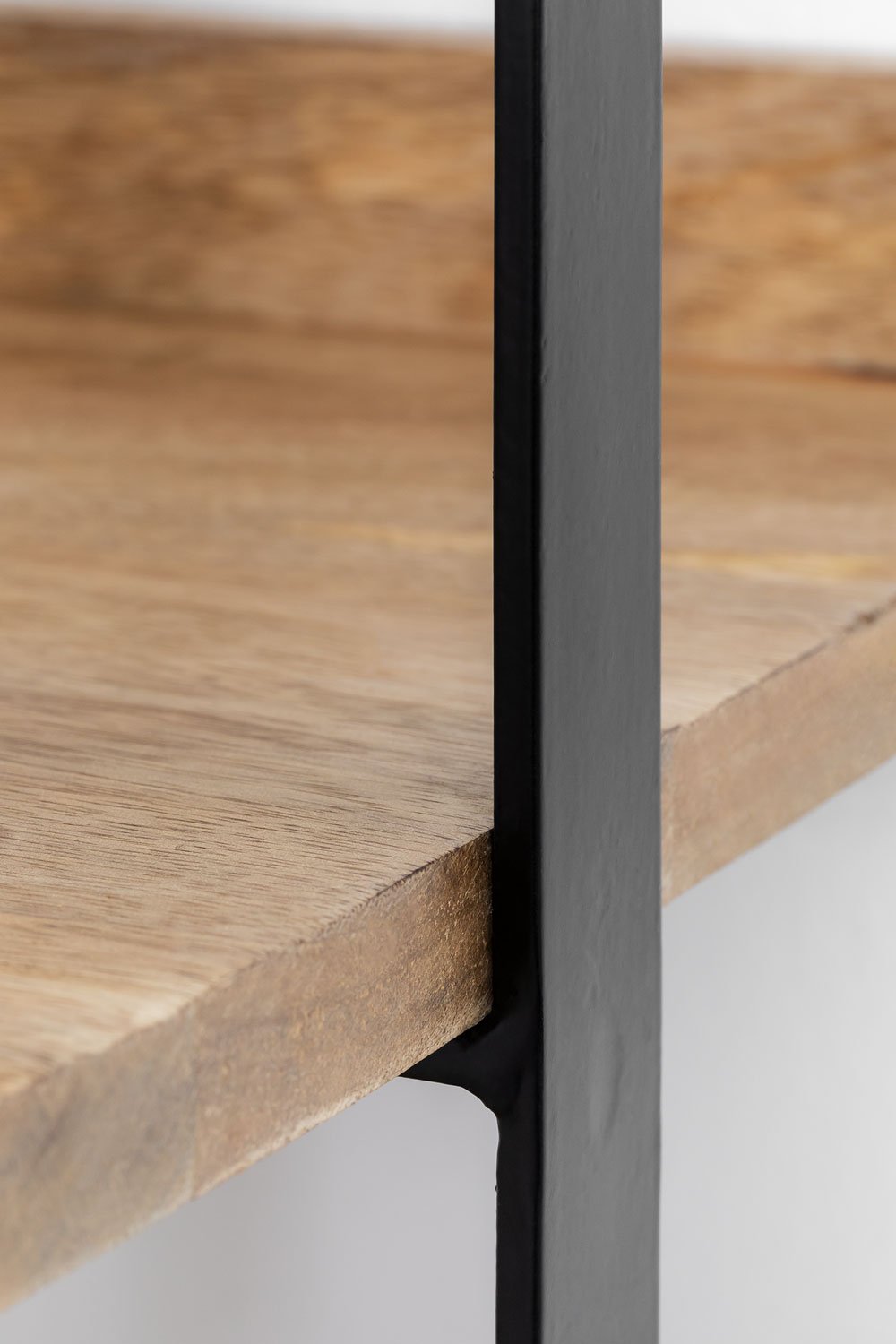 Mensola da parete in legno di mango e metallo Tyrp
