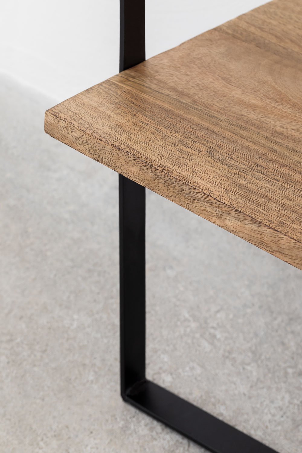 Mensola da parete in legno di mango e metallo Tyrp