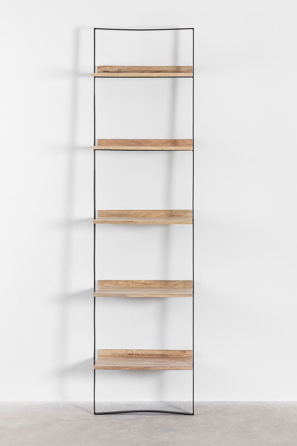 Mensola da parete in legno di mango e metallo Tyrp