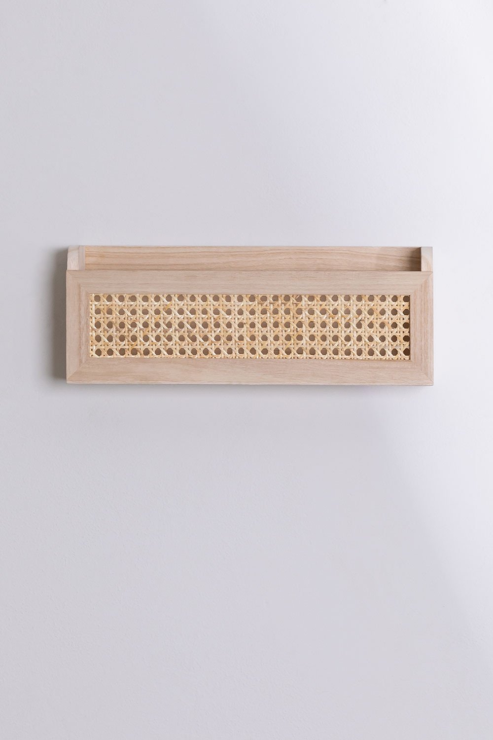 Mensola in Rattan e Legno Arxie