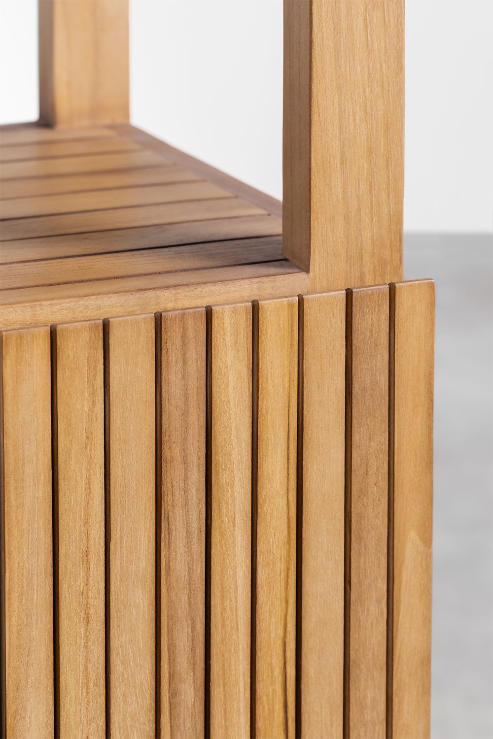 Mensole in legno di teak Melvil