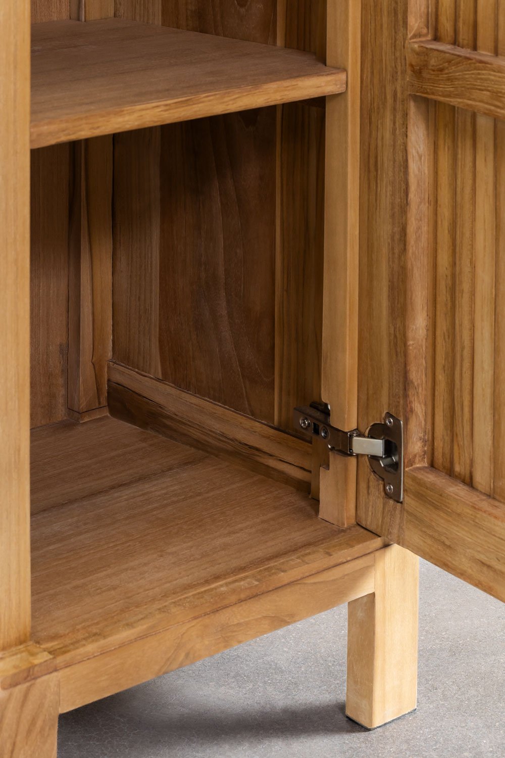 Mensole in legno di teak Melvil