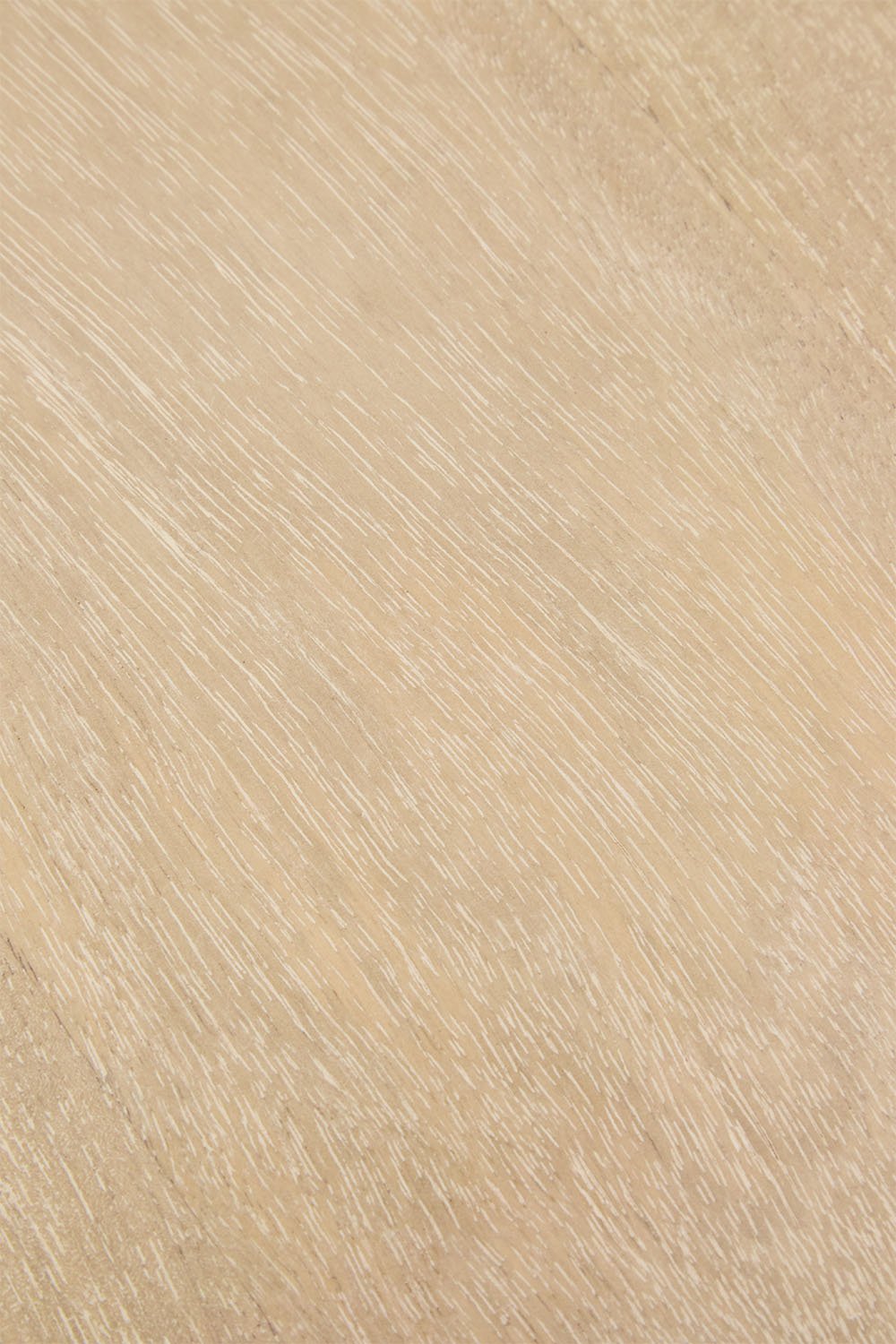 Tavolino rotondo in legno di mango e rattan (Ø80 cm) Suzane