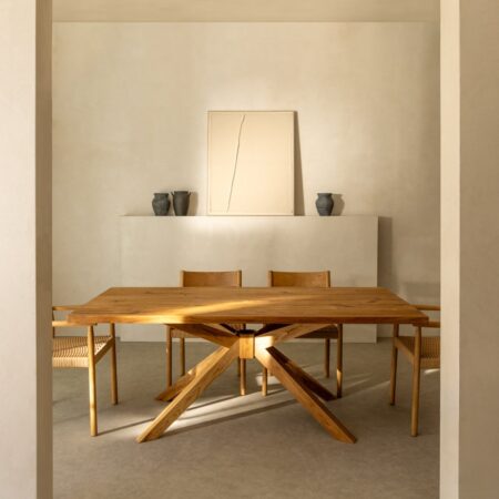 Tavolo Rettangolo in Legno (190x100 cm) Jal