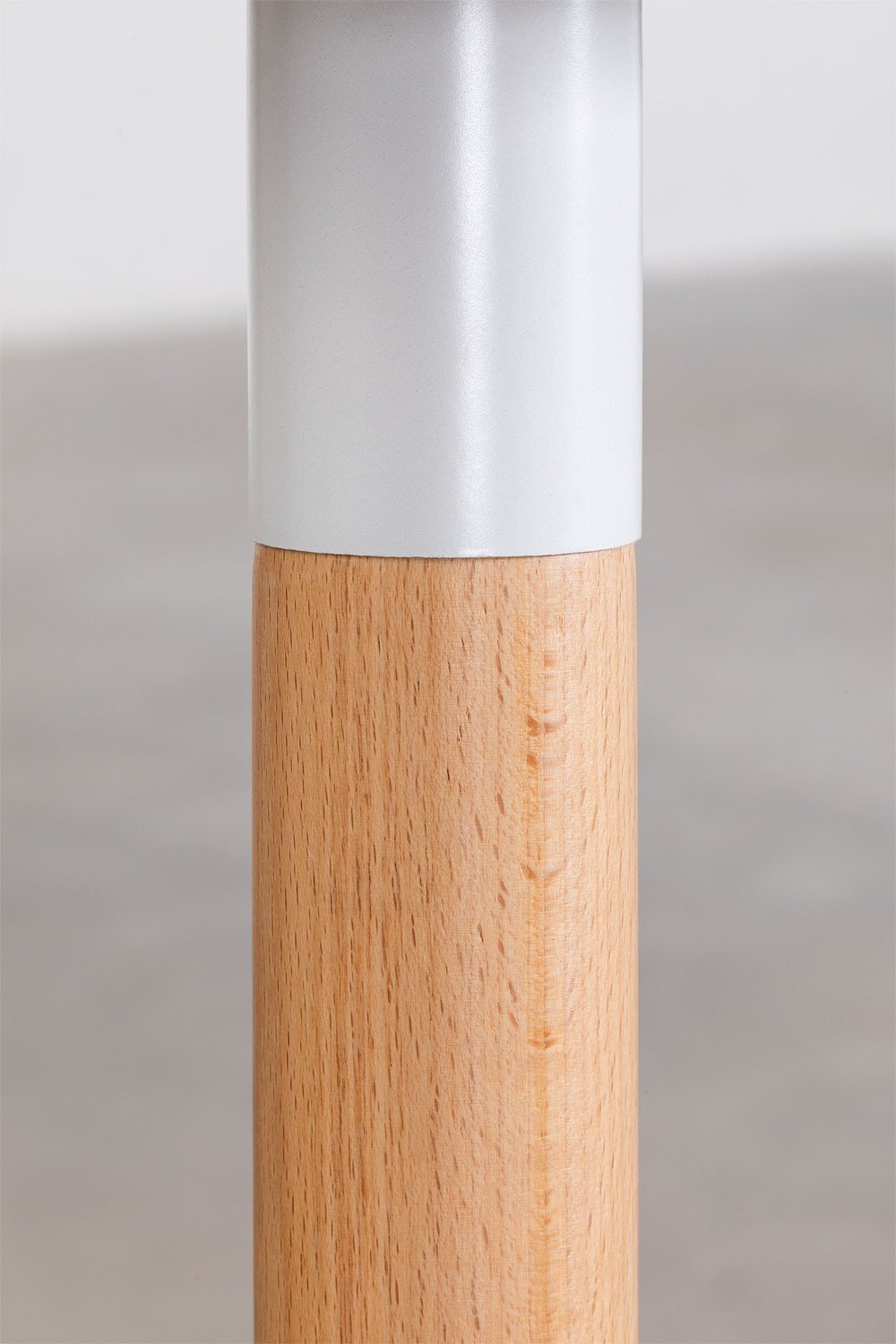 Tavolo Quadrato in Legno di Faggio e MDF (80x80 cm) Royal