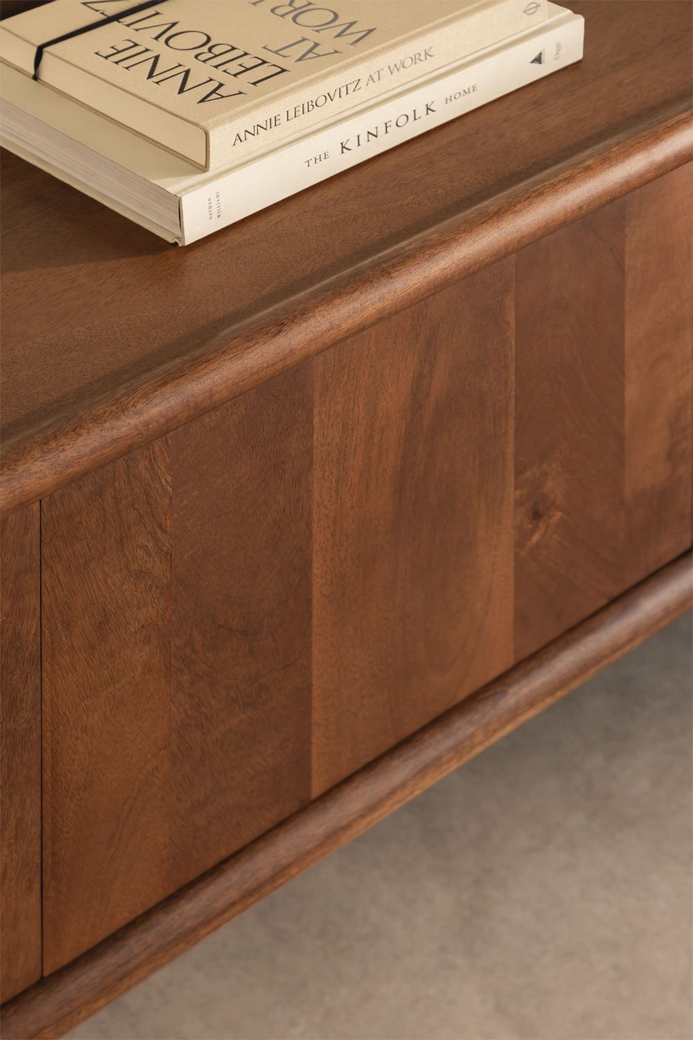 Mobile TV 175x45 cm in legno di mango Gina