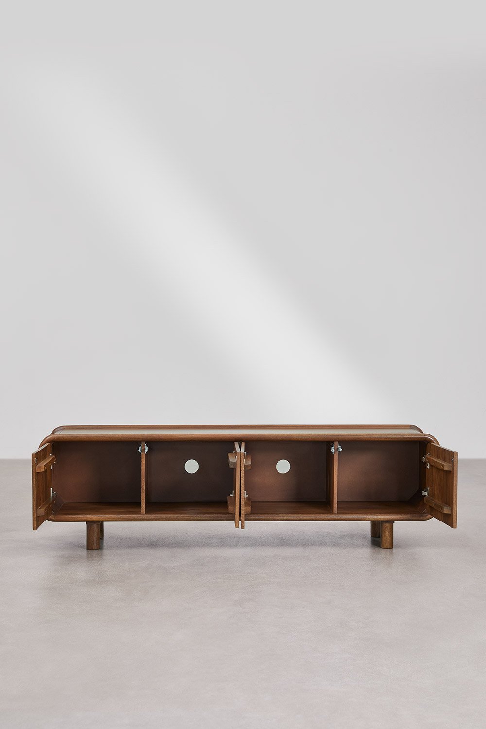Mobile TV 175x45 cm in legno di mango Gina