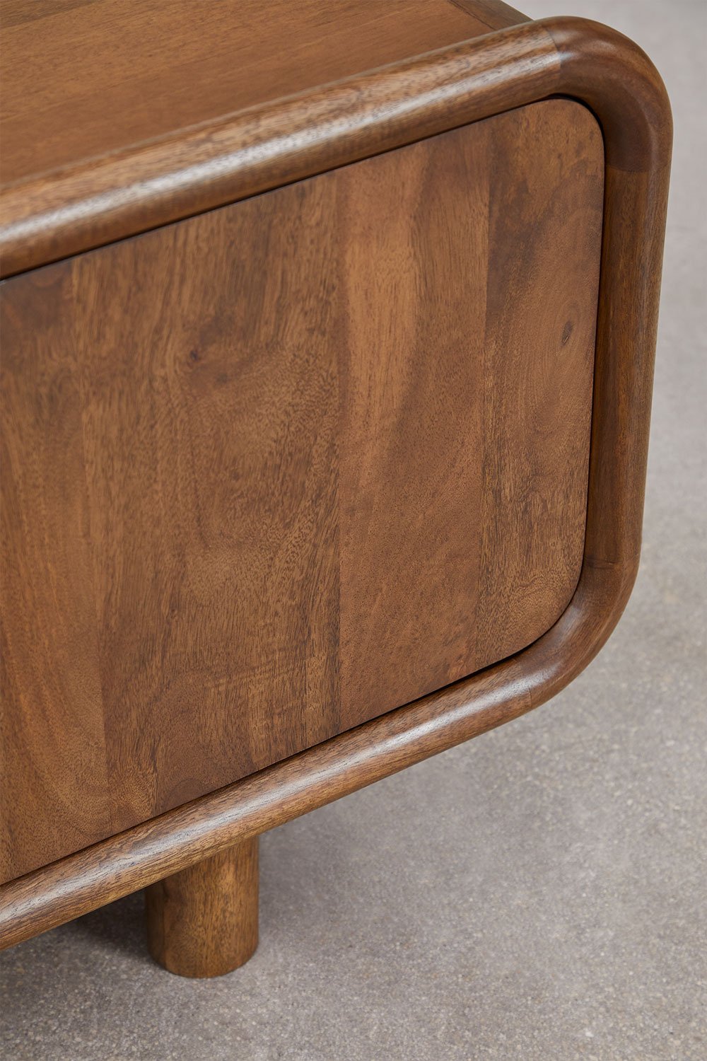 Mobile TV 175x45 cm in legno di mango Gina