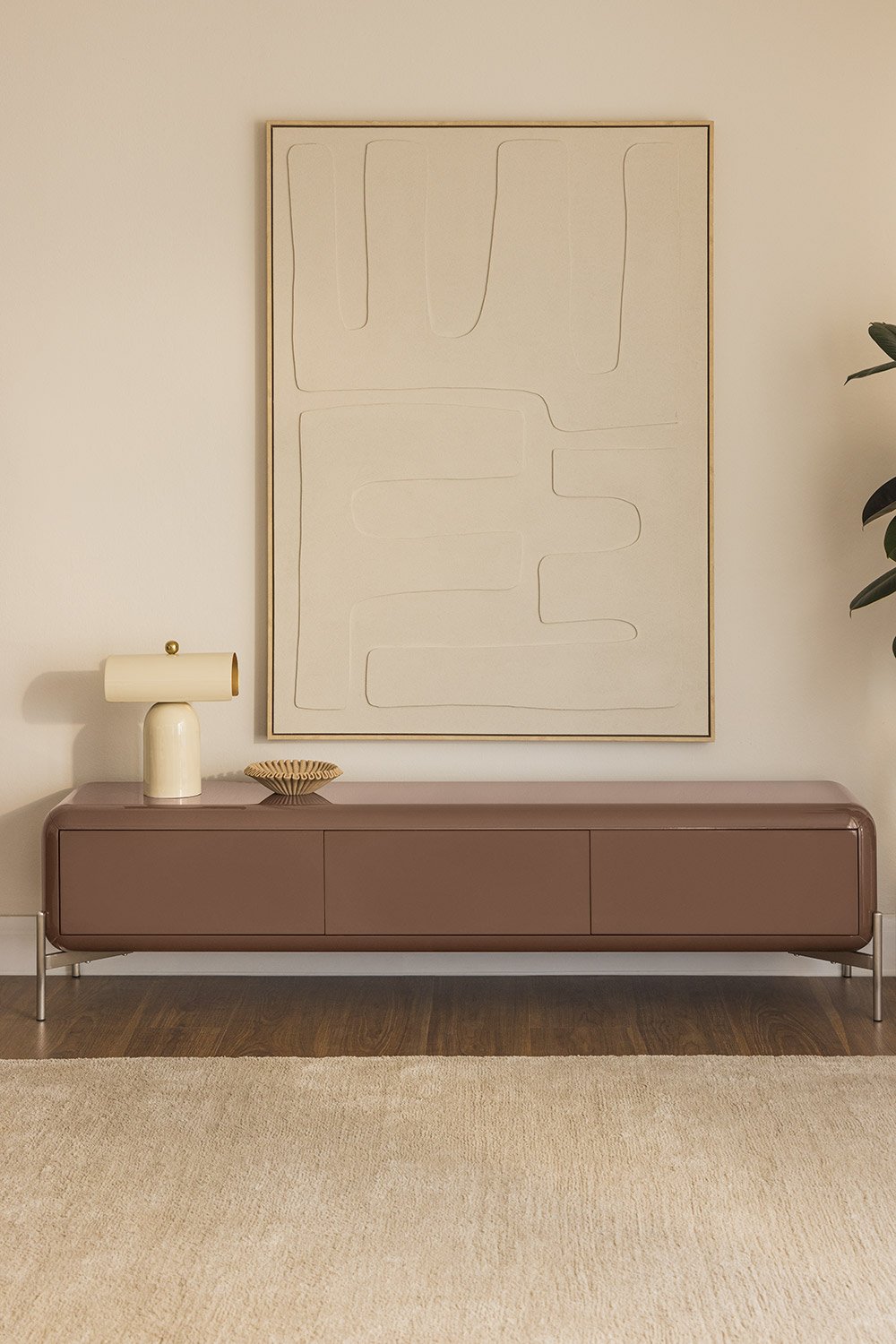 Mobile TV 180x40 cm in MDF Alazne