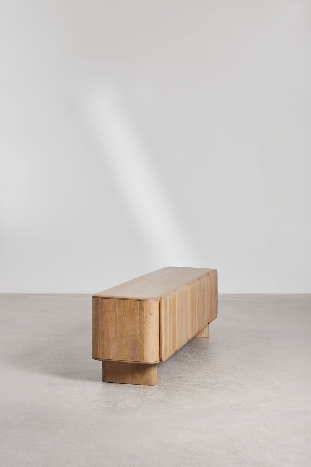 Mobile TV 215x45 cm in legno di mango Miller