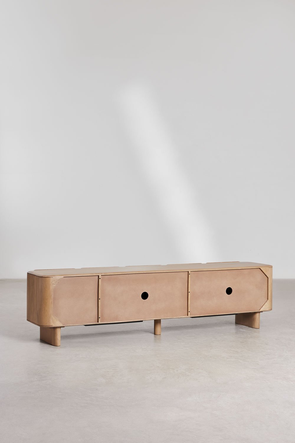 Mobile TV 215x45 cm in legno di mango Miller