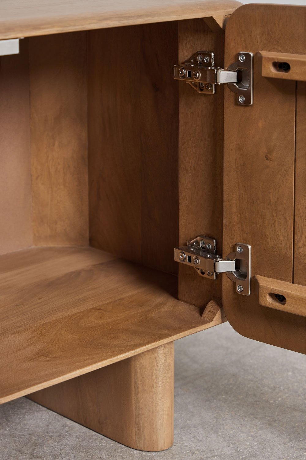 Mobile TV 215x45 cm in legno di mango Miller