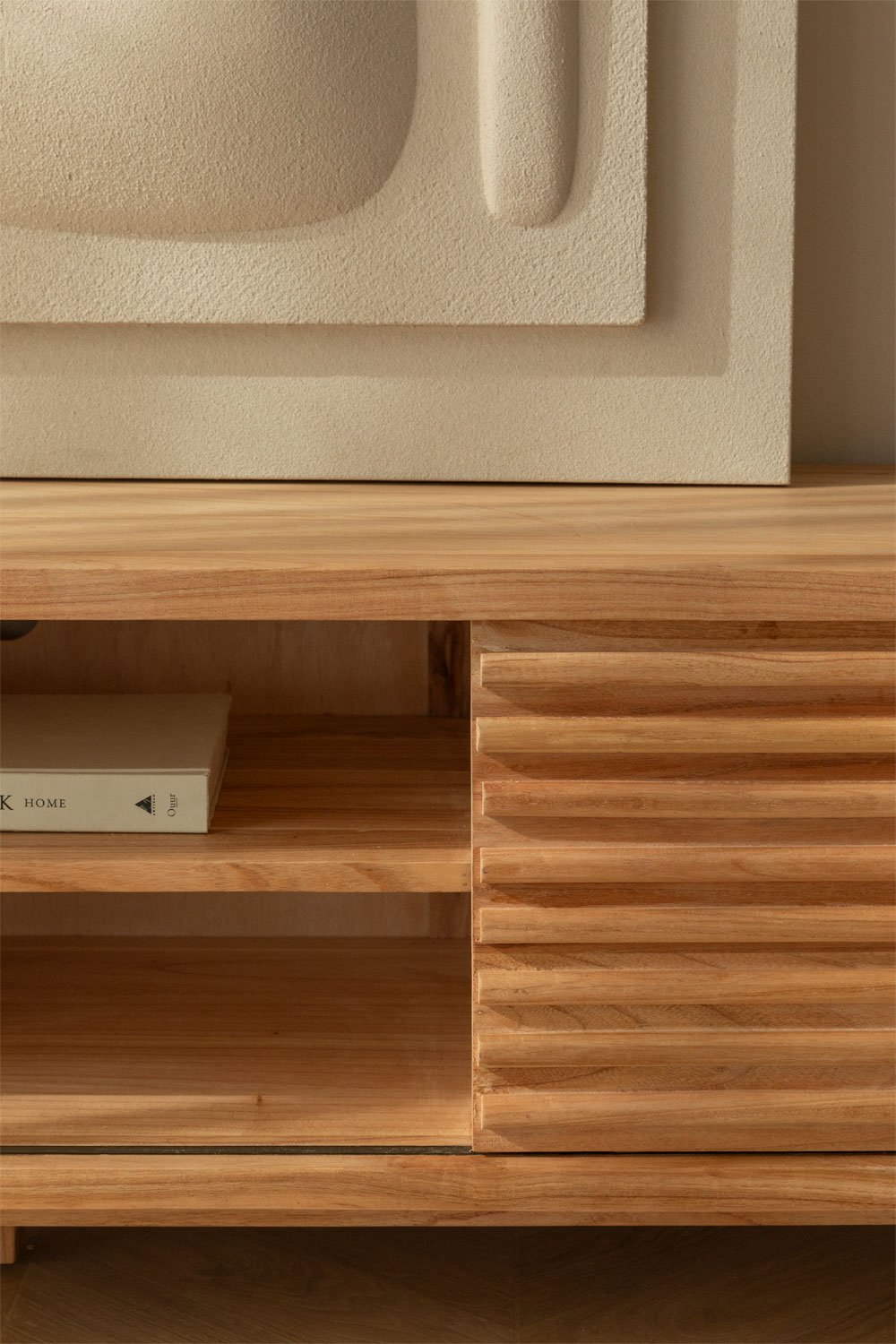 Mobile porta TV in legno Deleyna