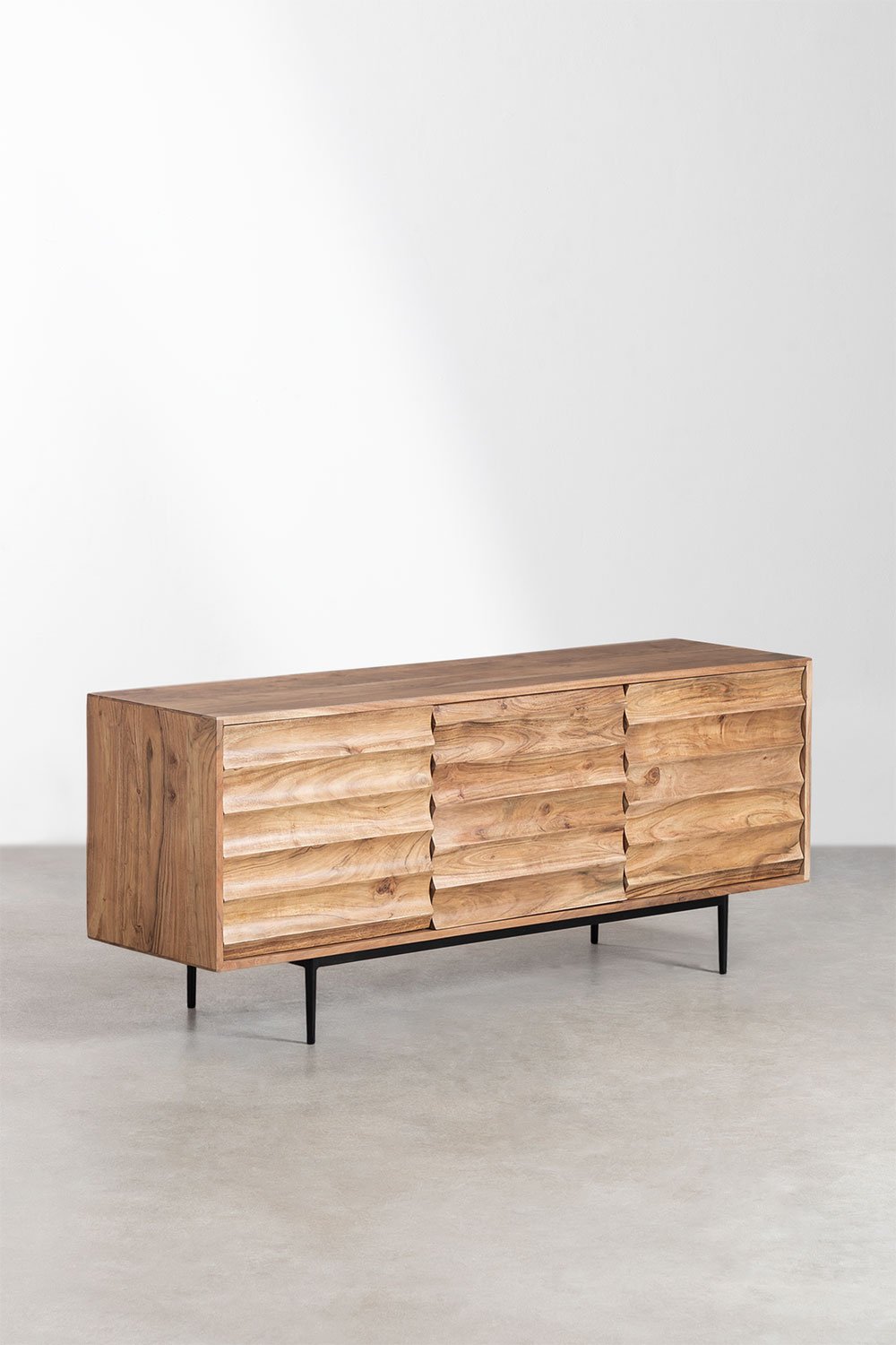 Mobile TV 145x40 cm in Legno di Acacia Petter