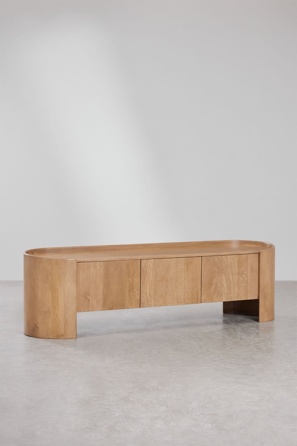 Mobile TV 175x50 cm in legno di mango Sidney