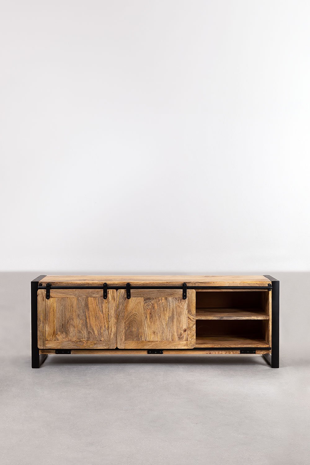 Mobile TV 160x45 cm in legno di mango Kiefer