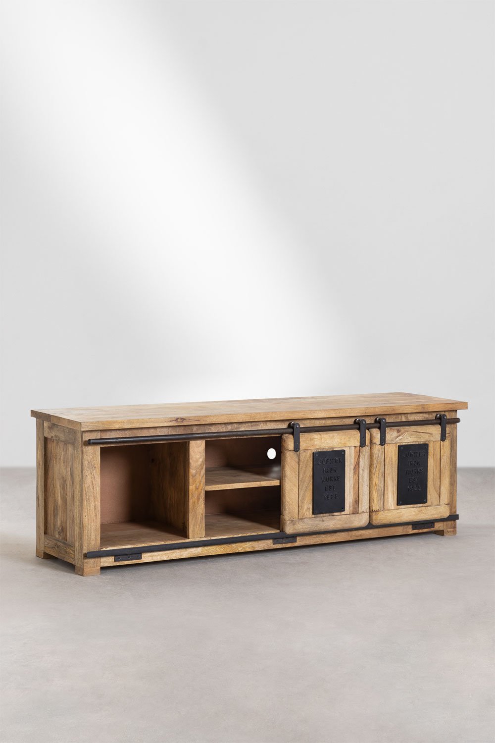 Mobile TV 160x40 cm in legno di mango Uain
