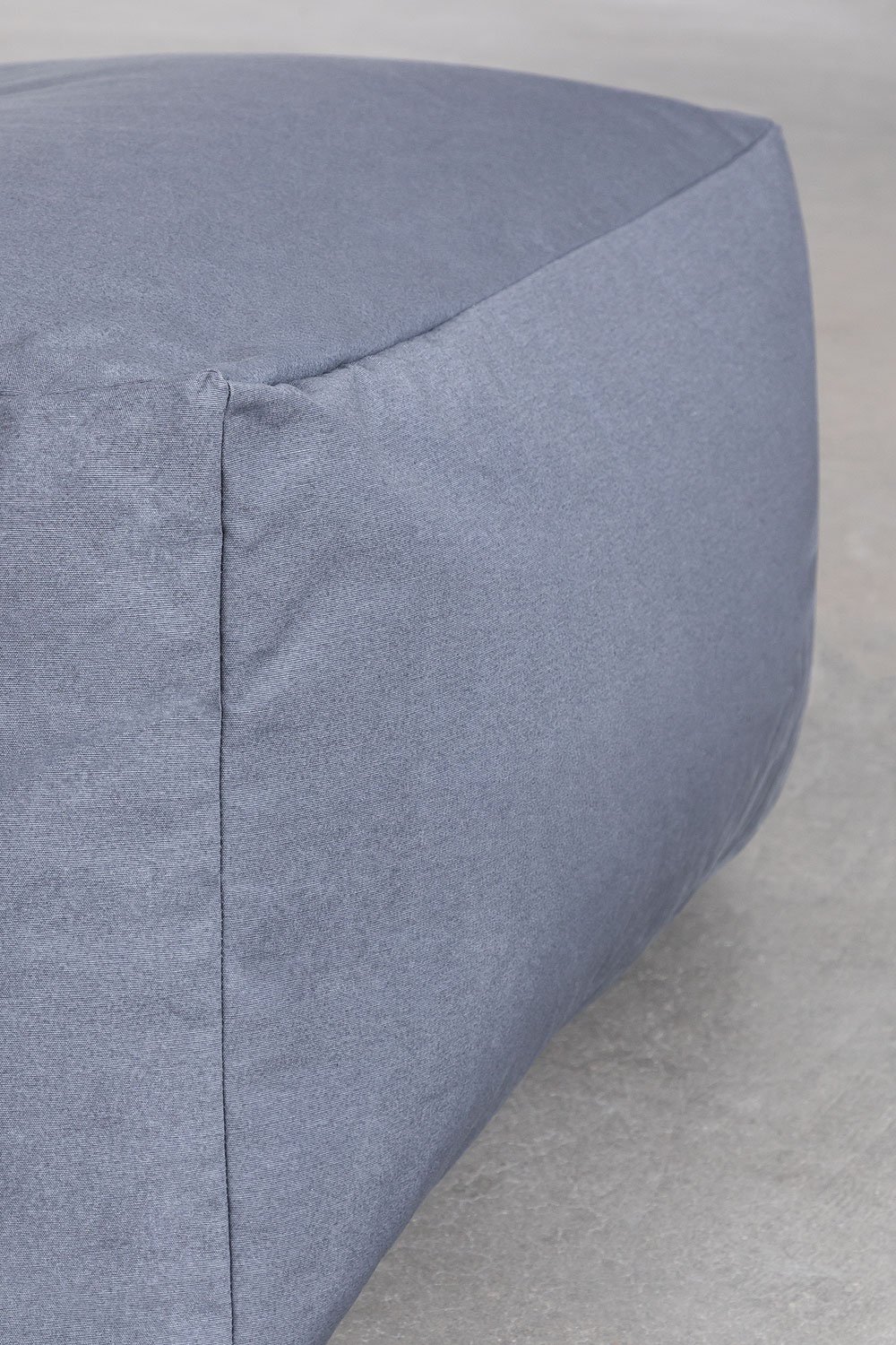 Pouf da Giardino 90x90 cm in Tessuto Attus