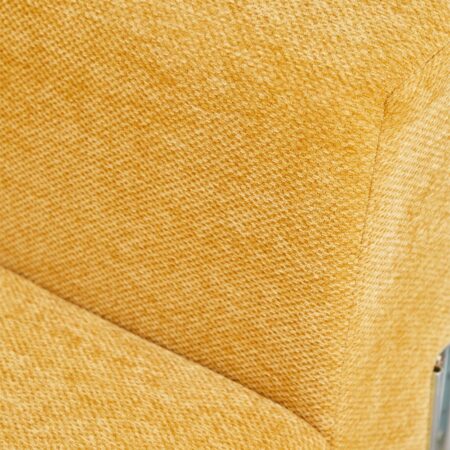 Modulo angolare sinistro (115x113 cm) con bracciolo alto per divano modulare Bruna