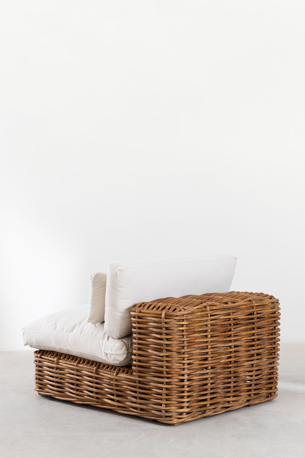 Poltrona in rattan Milu