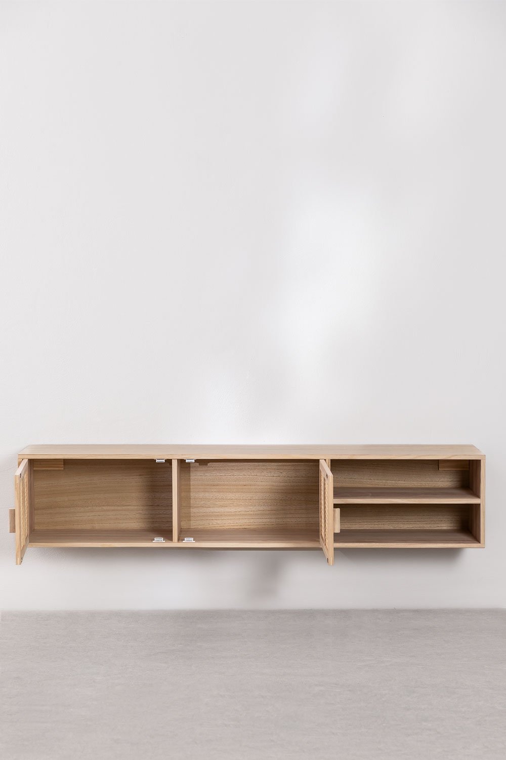Mobile TV da Parete in Legno Ralik 150x35 cm