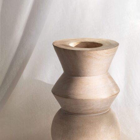 Vaso in legno di mango Nadur