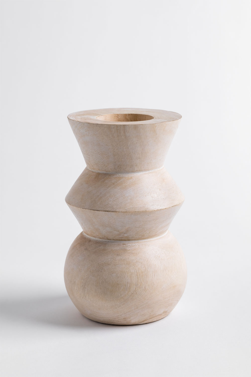 Vaso in legno di mango Nadur