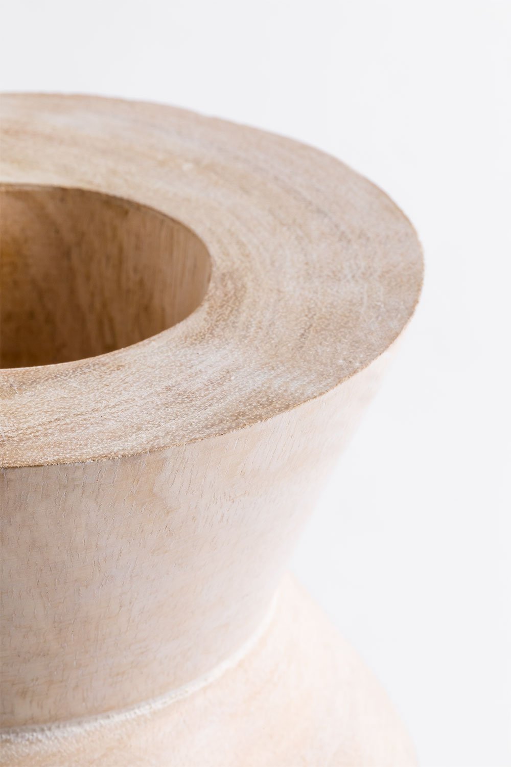 Vaso in legno di mango Nadur