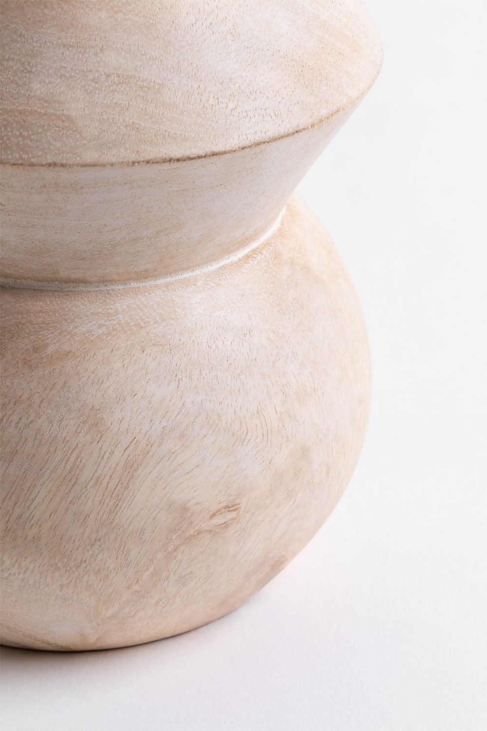 Vaso in legno di mango Nadur