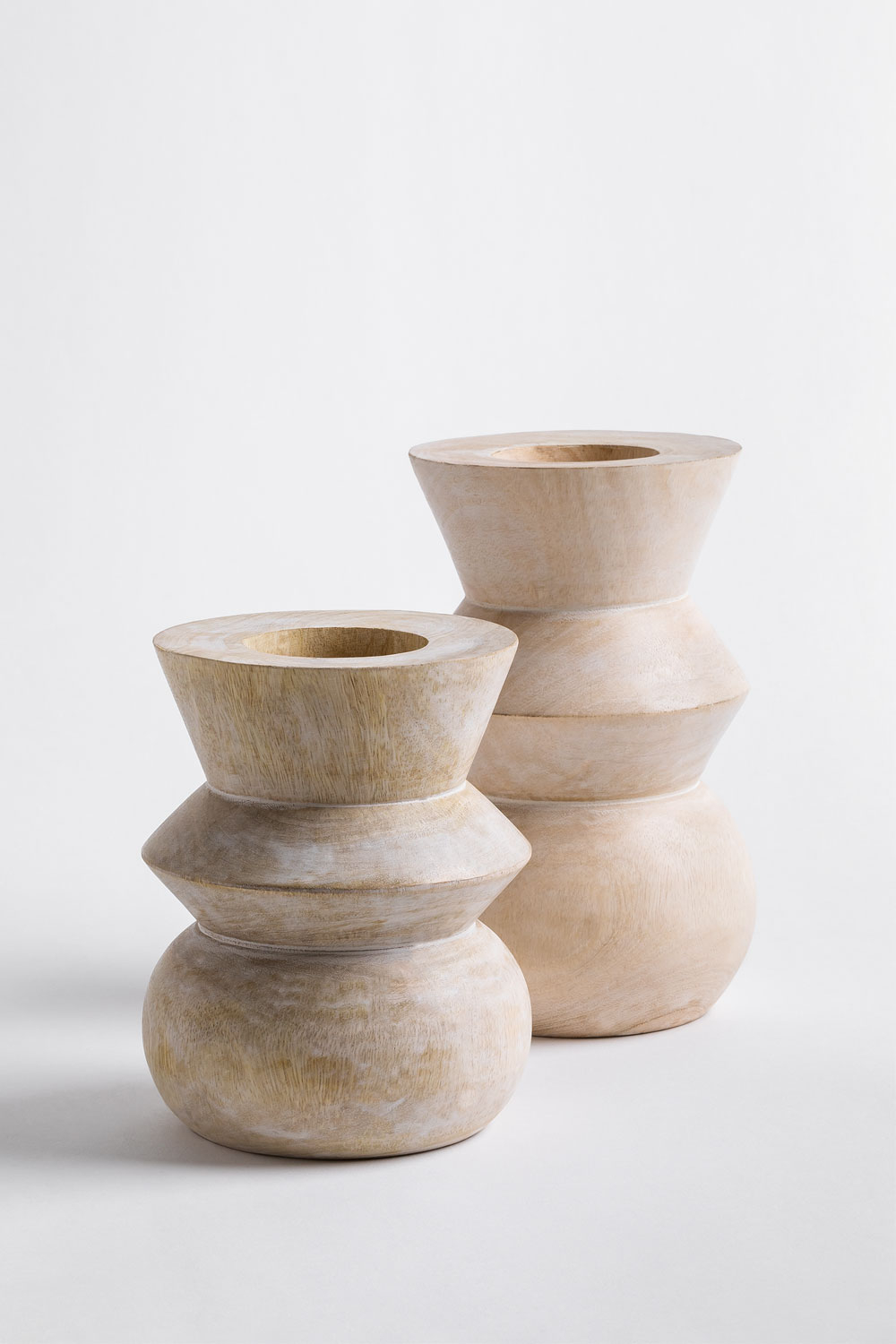 Vaso in legno di mango Nadur
